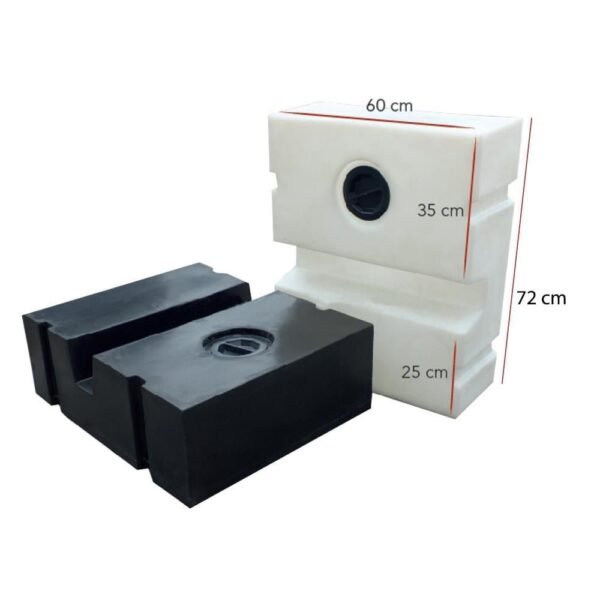 KDH Karavan Su Deposu 110 Litre 72x60x25cm Sprinter Crafter Volt Uyumlu