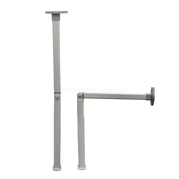 KDH Katlanır Masa Ayağı Ortadan Kırma - Nikel