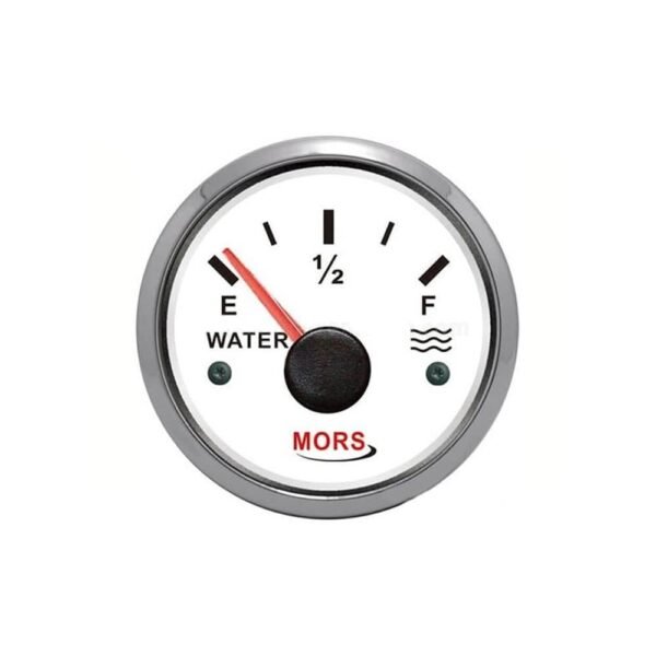 MORS Temiz Su Seviye Göstergesi 12v/24v 0-190 Ohm - Beyaz