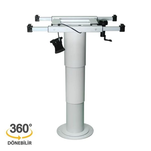 Ranger 360 Döner Masa Ayağı Yükseklik Ayarlı 35-74 Otomatik - Gri