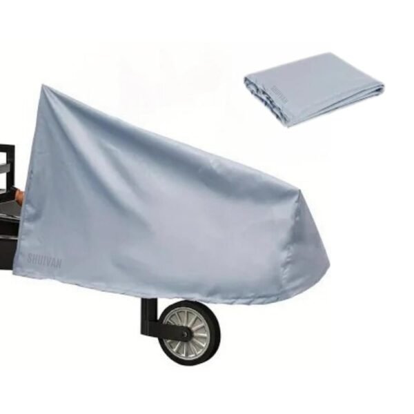 KDH Kaplin Kılıfı Koruyucu Örtü Suya Dayanıklı Parlak Gri Tam Boy