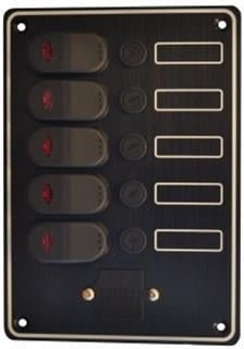 Su Geçirmez 5'li Switch Sigorta Paneli